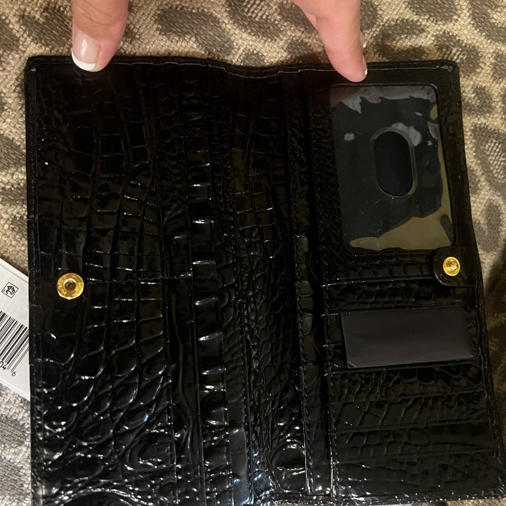 Brahmin Black Ady wallet